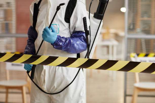 Professional Biohazard Cleanup technician working in Sussex, WI